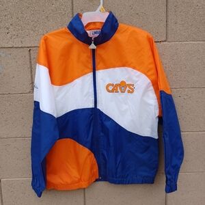 NBA Men's Jacket L (Blue Orange White)